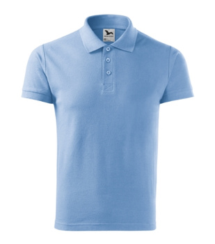Koszulka Polo Męska Cotton Heavy Malfini Solidna Gramatura 220 g/m² piqué bawełna 