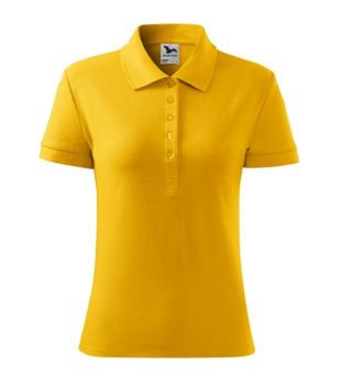 KOSZULKA DAMSKA POLO COTTON PIQUE damska T-SHIRT BAWEŁNA