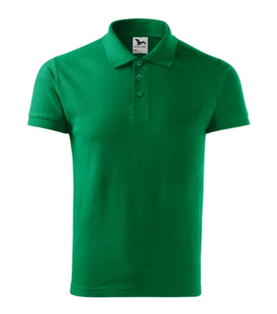 Koszulka Polo Męska Cotton Heavy Malfini Solidna Gramatura 220 g/m² piqué bawełna 