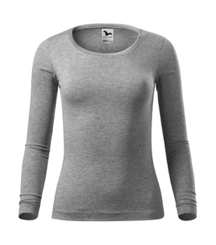 Malfini Damska Bluzka z Długim Rękawem Fit‑T LS Malfini  180g/m² miękka bawełna stretch comfort 