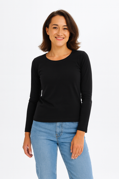 Koszulka damska długi rękaw MALFINI 169 Dopasowany Krój Bawełna