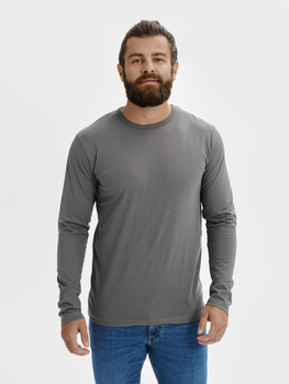 Koszulka męska z długimi rękawami Slim-Fit Bawełna 160 g MALFINI 119