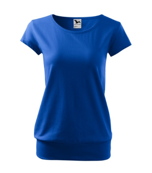 Koszulka Damska z Krótkimi Rękawami Luźna Bawełna Single Jersey CITY od Malfini