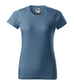 Koszulka damska 160 g/m² Basic 134 Malfini – 100 % bawełna, klasyczny T‑shirt
