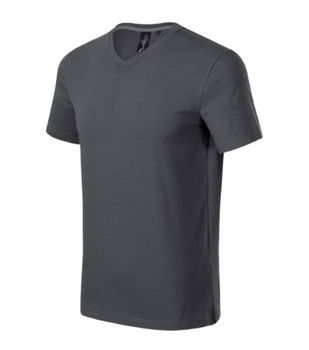 Koszulka męska slim-fit w serek Malfini PREMIUM 180 g/m² Action V-neck 700 dopasowana 95 % bawełna