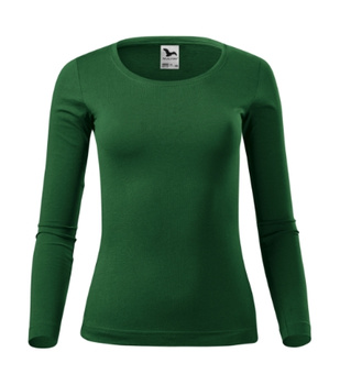 Malfini Damska Bluzka z Długim Rękawem Fit‑T LS Malfini  180g/m² miękka bawełna stretch comfort 