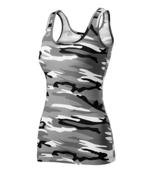 Bokserka damska slim fit top damski camo 95 % bawełny 180 g/m² – Malfini Camo Triumph C36