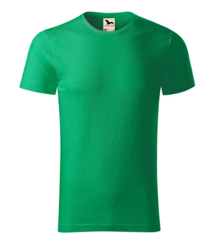 DOPASOWANA Koszulka Męska SLIM-FIT NATIVE ORGANICZNA