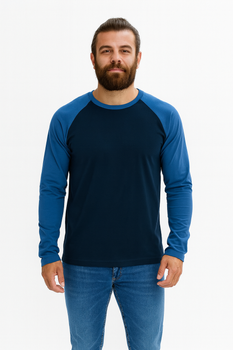 Koszulka męska longsleeve Malfini Street LS 100 % bawełna 180 g komfort