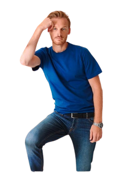 Koszulka Męska Bawełna Grubsza 200g HEAVY MALFINI Elastan