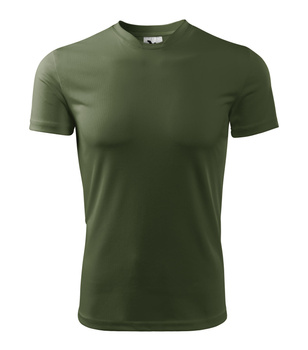 Koszulka męska treningowa Khaki Malfini Fantasy 150 g/m² SPORT szybkoschnąca oddychająca lekka 