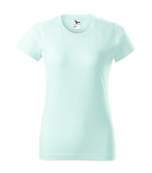 Koszulka damska 160 g/m² Basic 134 Malfini – 100 % bawełna, klasyczny T‑shirt