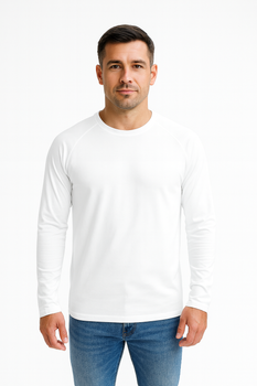 Koszulka męska JHK SPORTMAN LS Szybkoschnąca 130 g/m²