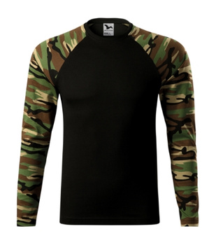 Koszulka męska z długim rękawem Camouflage LS WOJSKOWA moro